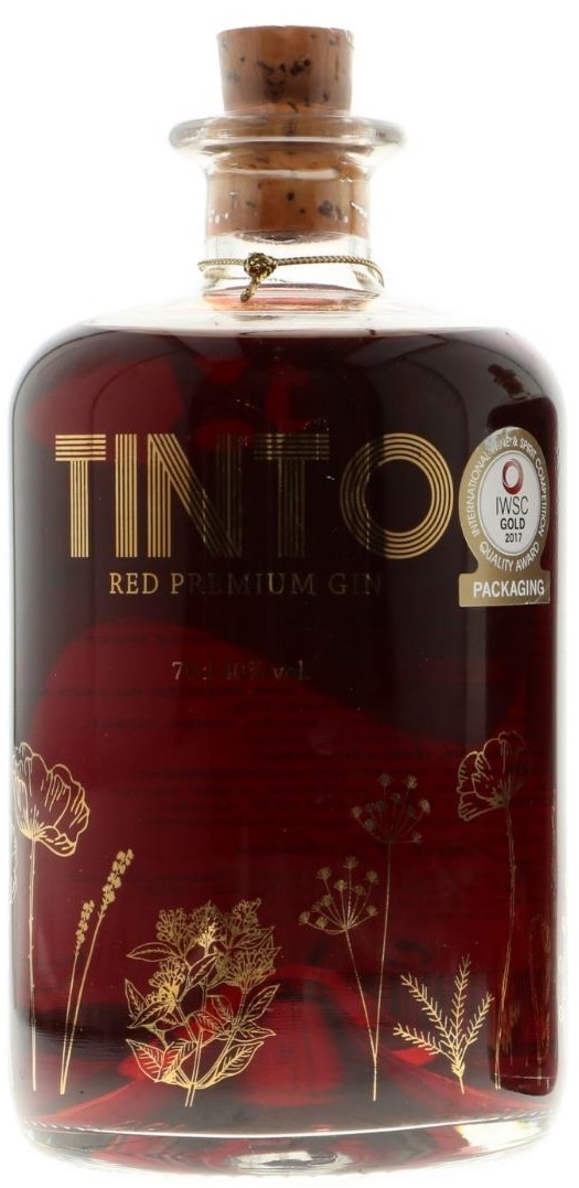 Tinto Red Premium Gin - 0,7L 40% vol