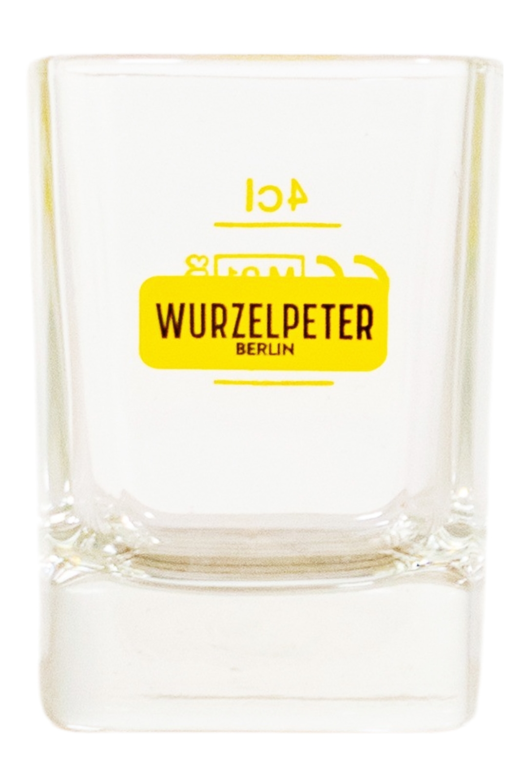 Wurzelpeter Shot Glas