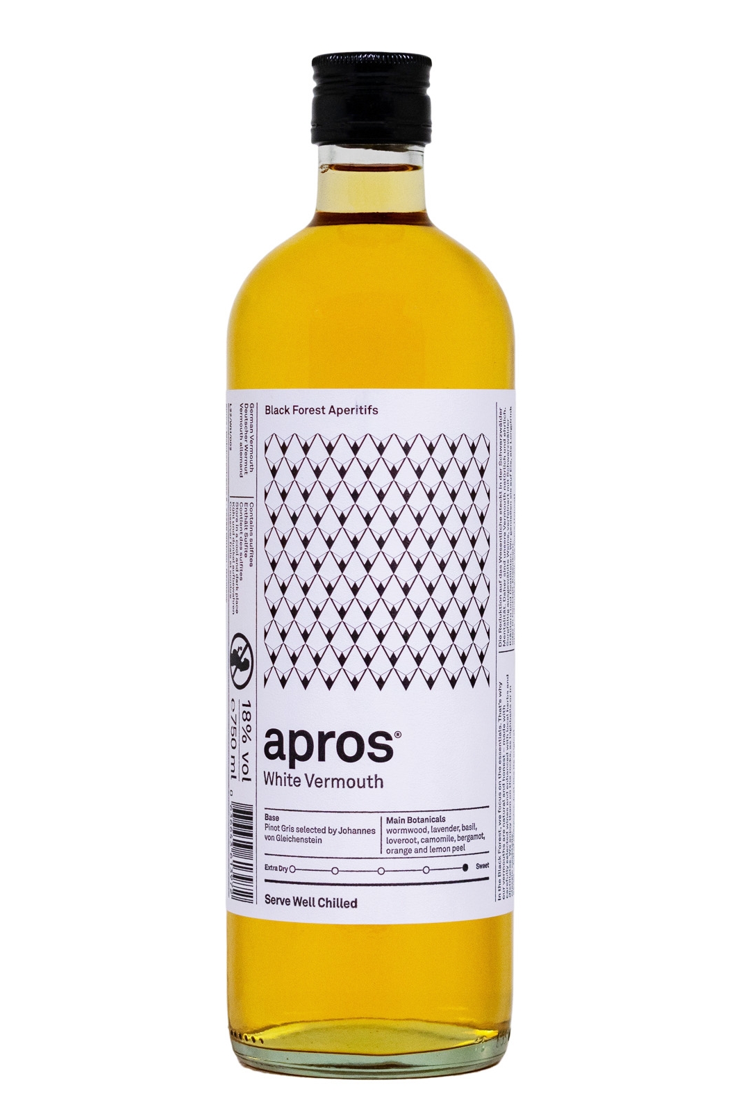 Apros Vermouth White - 0,75L 18% vol