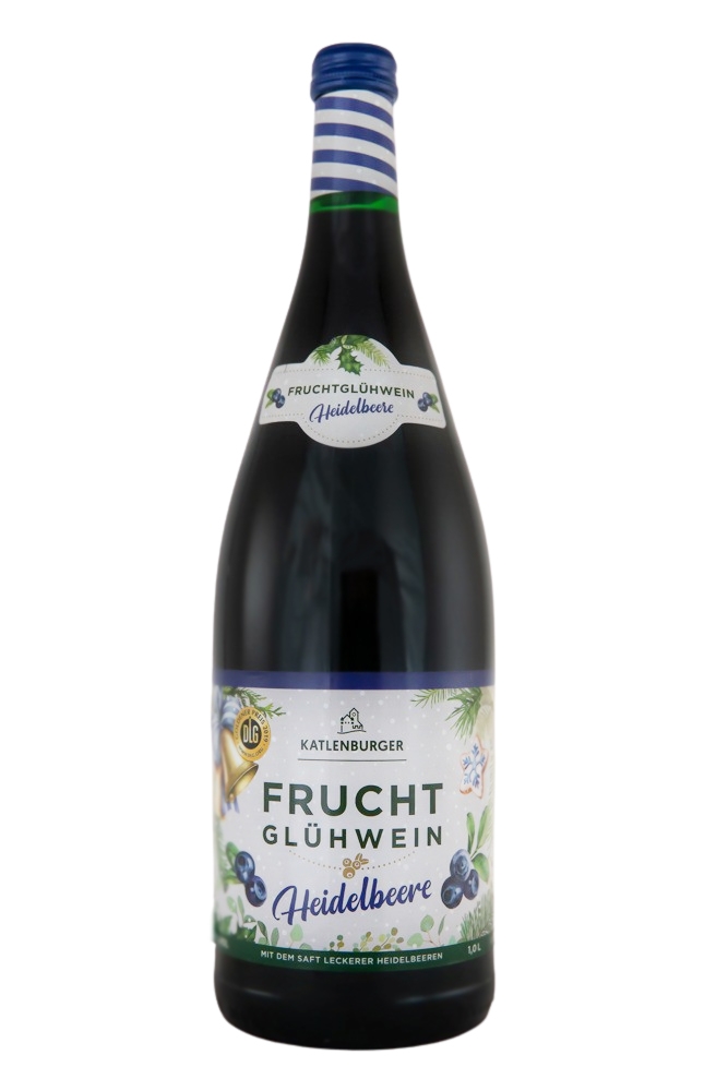 Katlenburger Heidelbeer-Glühwein - 1 Liter 8,5% vol