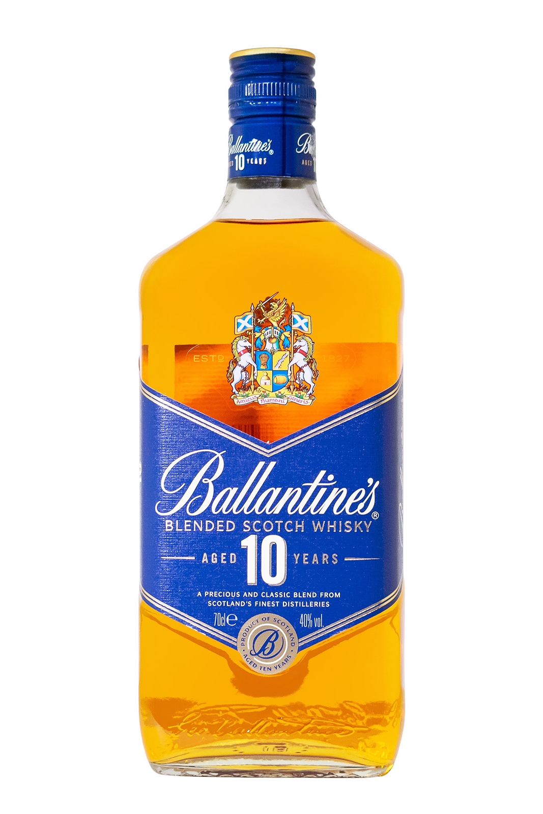 Ballantines 10 Jahre Blended Scotch - 0,7L 40% vol