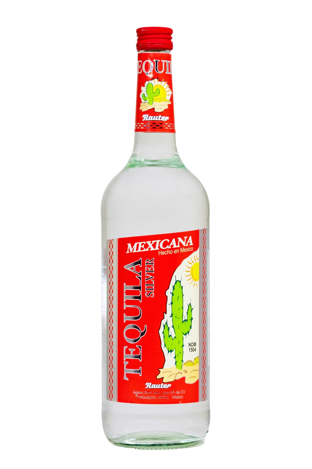 Tequila Mexicana Silver - 1 Liter 38% vol