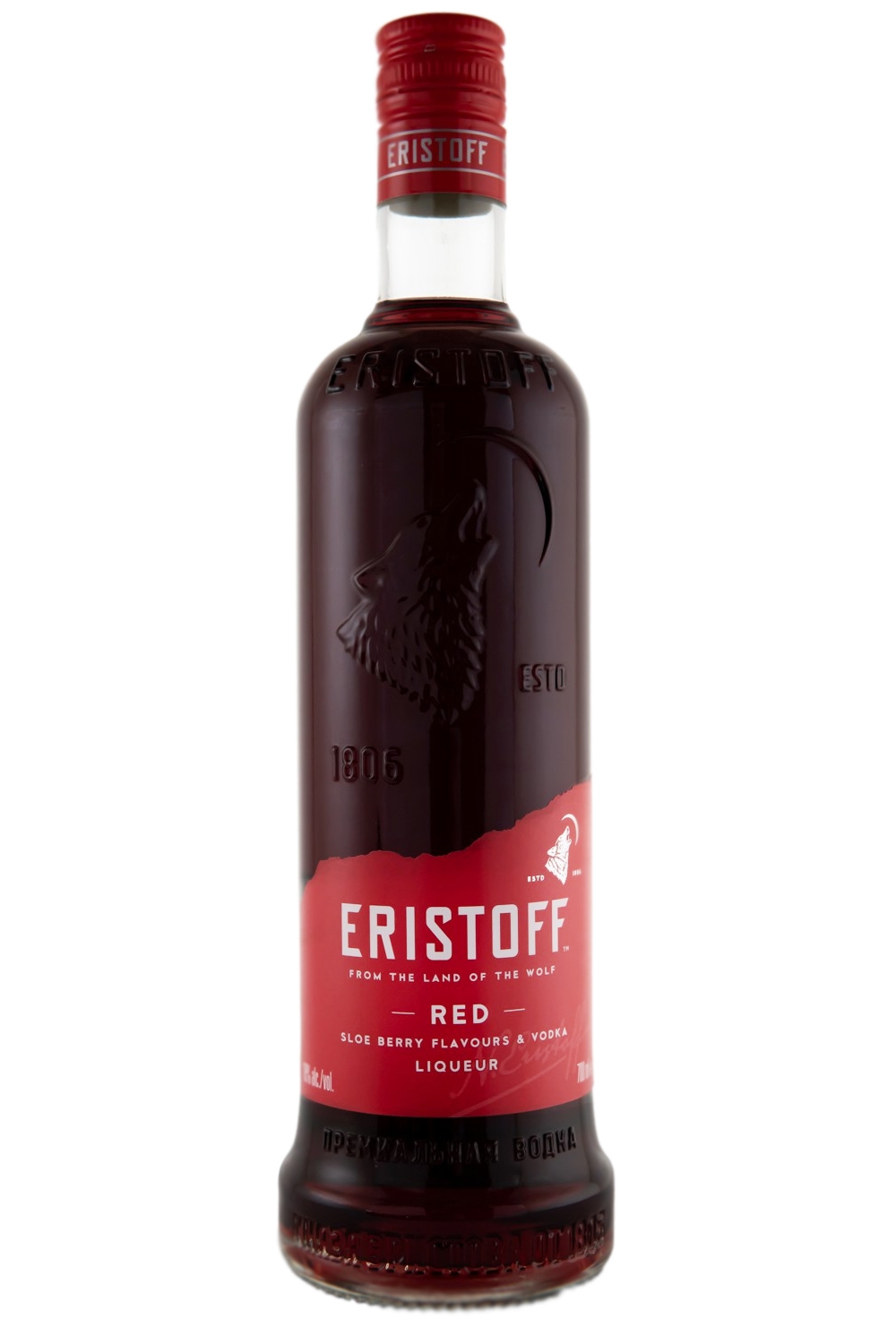 Eristoff Red Sloeberry Likör - 0,7L 18% vol