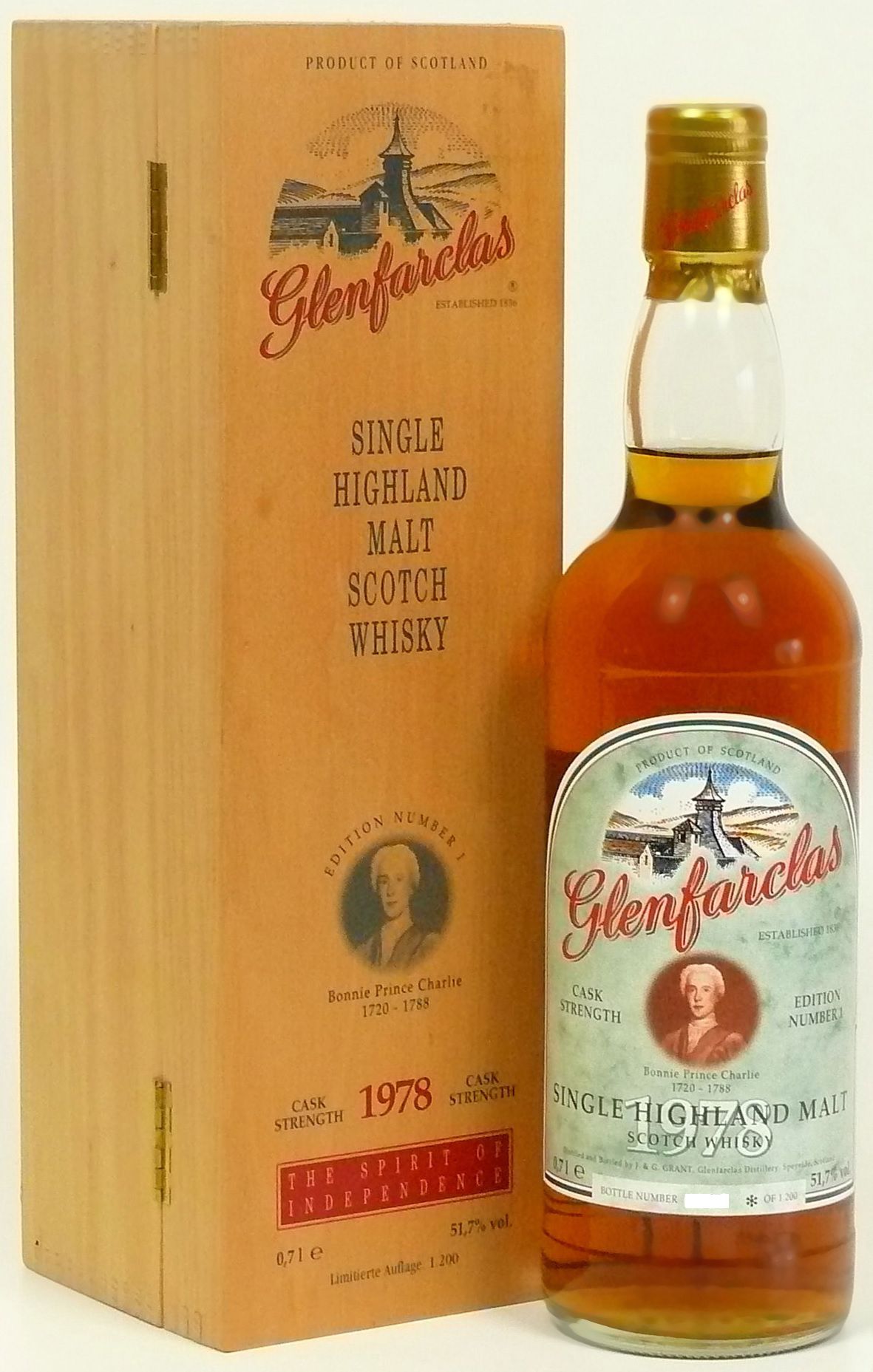 Glenfarclas Edition No. 1 Bonnie Prince Charlie