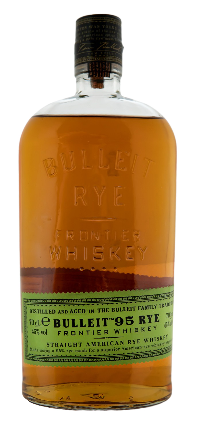 Bulleit Rye Straight 95% Rye Mash Whiskey - 0,7L 45% vol