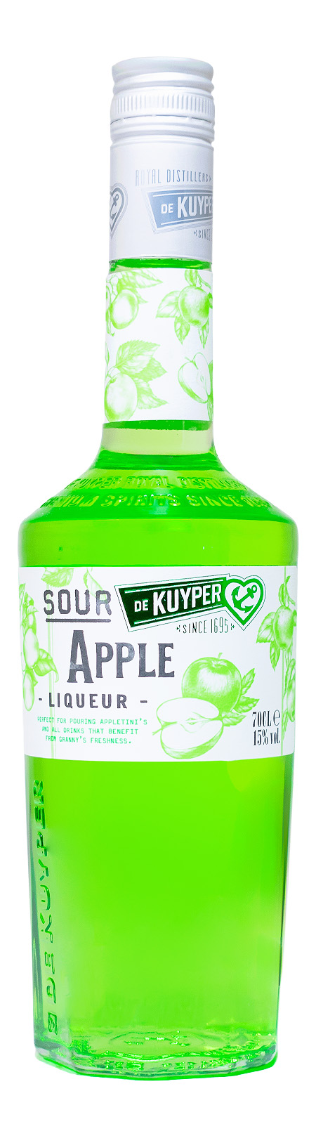 De Kuyper Sour Apple - 0,7L 15% vol