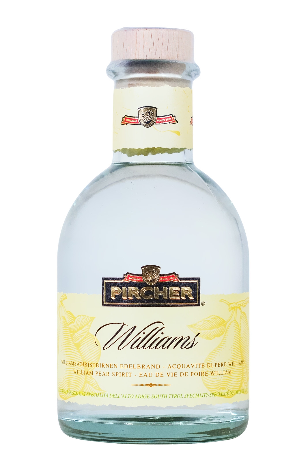 Pircher Williams Apothekerflasche - 0,7L 40% vol