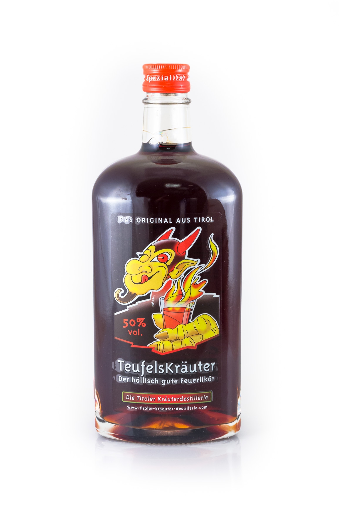 Baumann Teufelskräuter Feuerlikör - 0,7L 50% vol