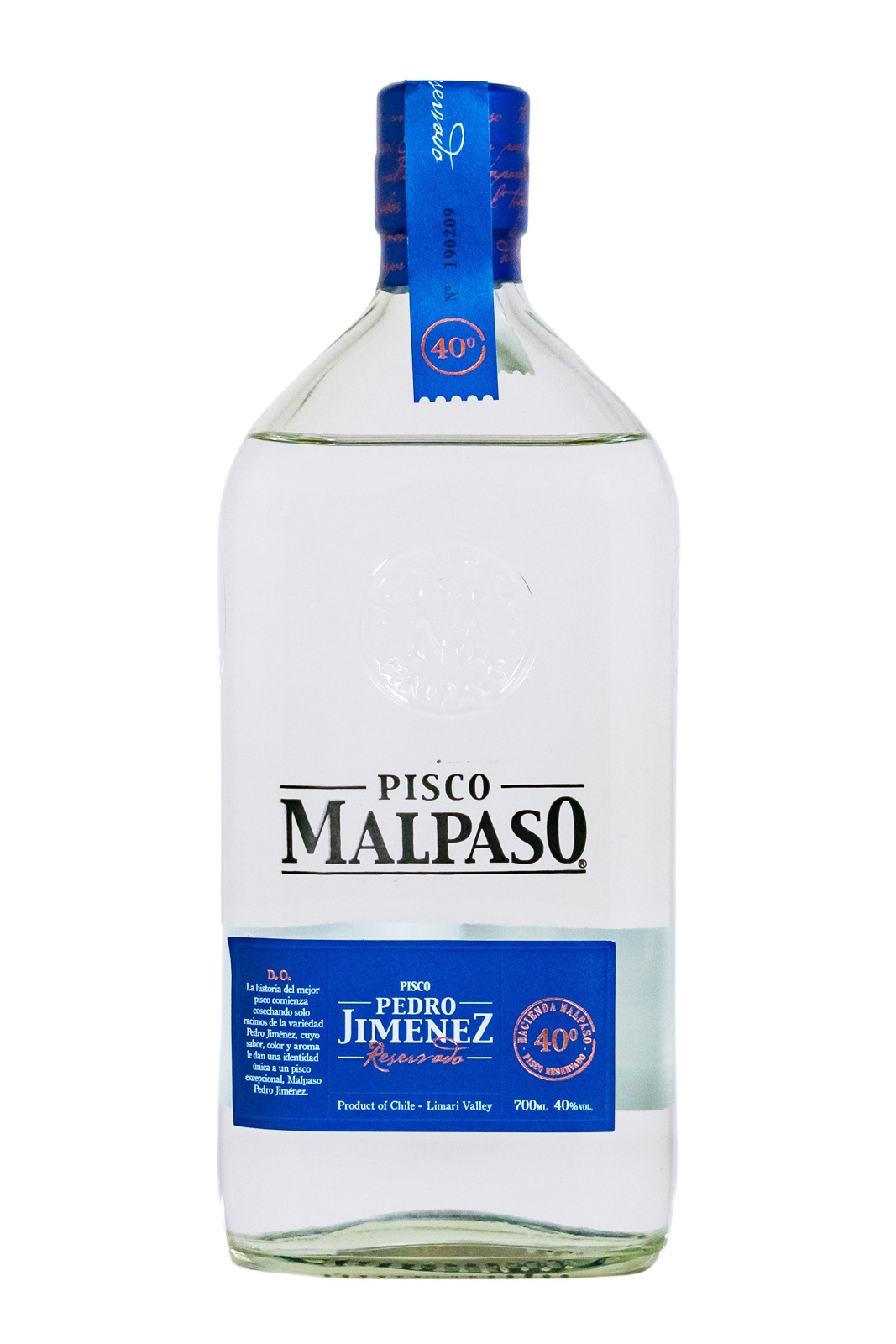 Pisco MalPaso Pedro Jimenez - 0,7L 40% vol