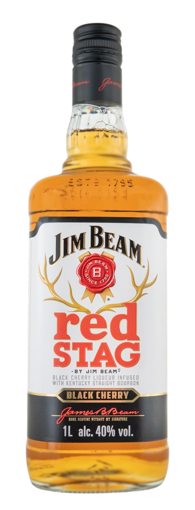Jim Beam Red Stag Whiskeylikör - 1 Liter 40% vol