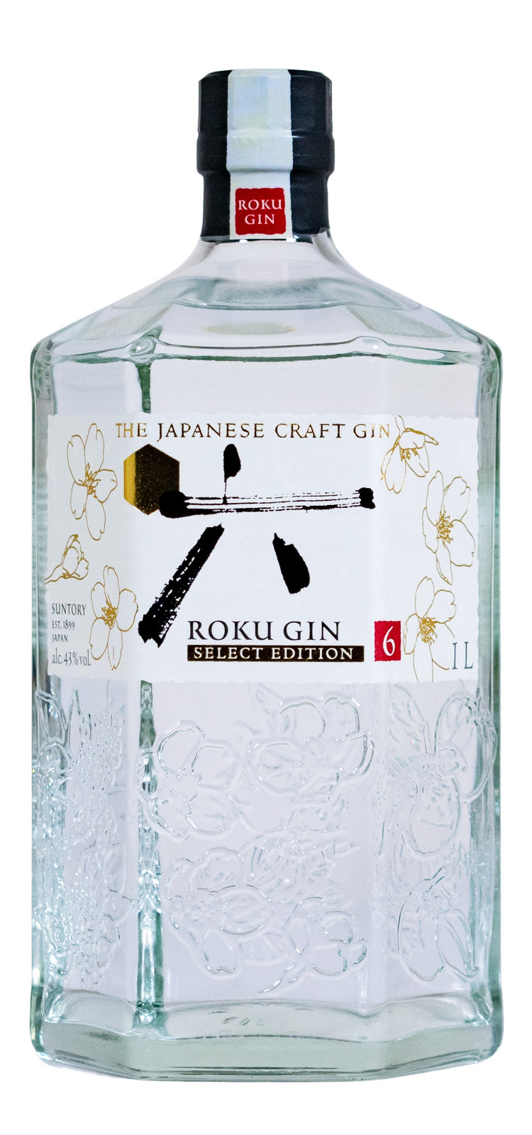 Roku Gin Japanese Craft - 1 Liter 43% vol