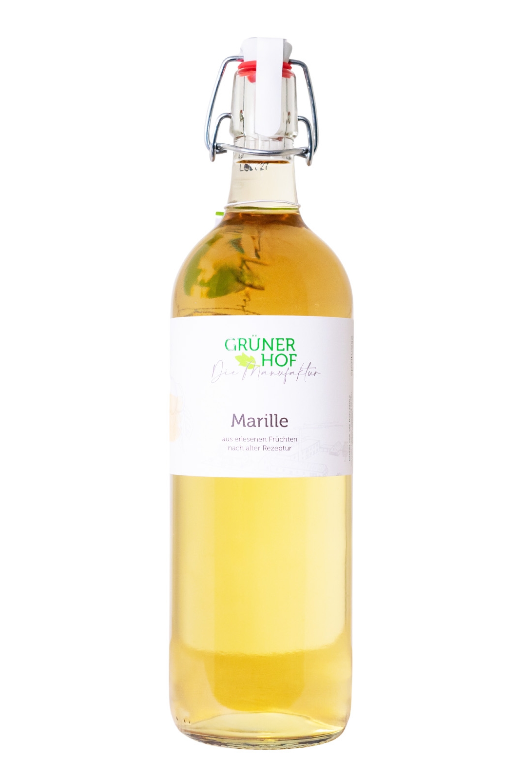 Grüner Hof Marille - 1 Liter 35% vol