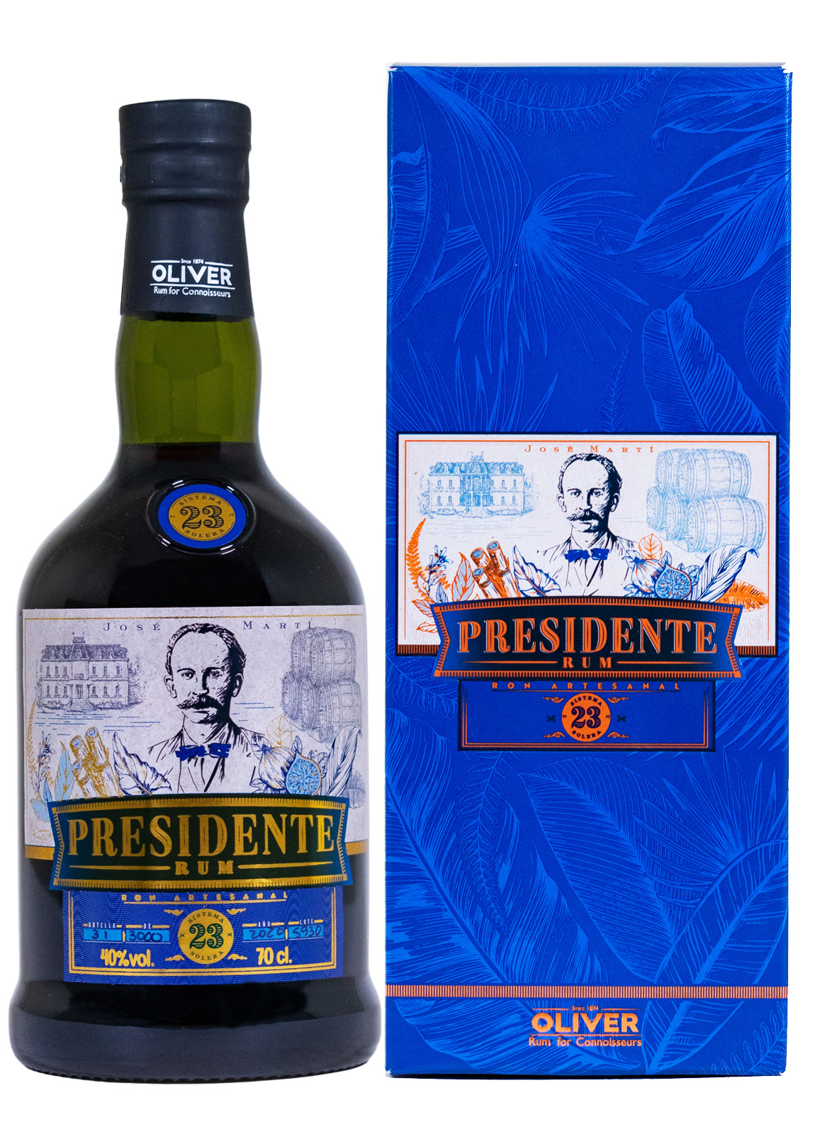 Presidente 23 Jahre Rum - 0,7L 40% vol