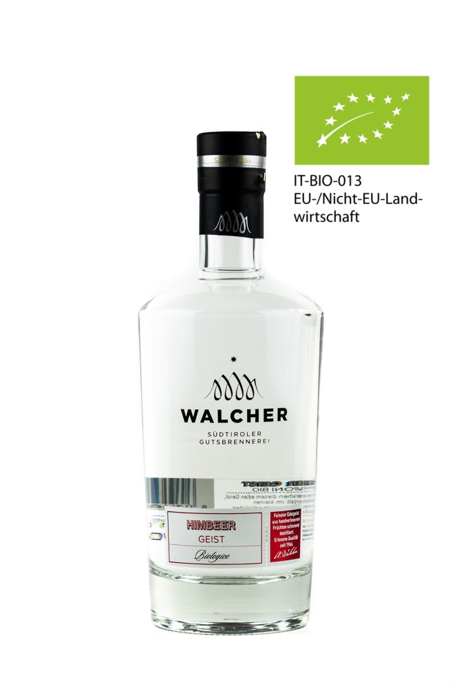 Walcher Bio Himbeergeist - 0,7L 40% vol