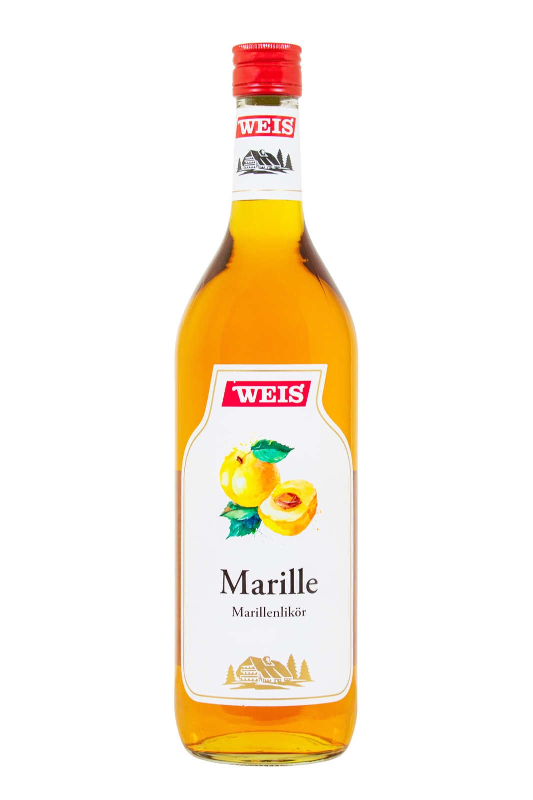 Weis Marille Likör - 1 Liter 20% vol