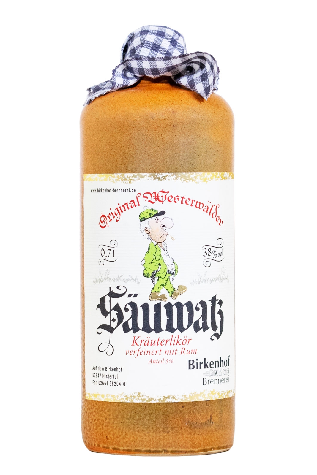 Westerwälder Säuwatz Kräuterlikör - 0,7L 38% vol