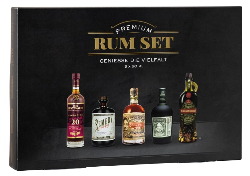 Rum Tasting Box Premium - 0,25L 40,3% vol