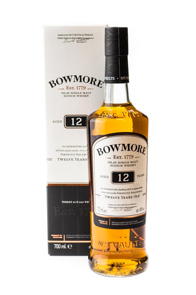 Bowmore 12 Jahre Islay Single Malt Scotch Whisky - 0,7L 40% vol