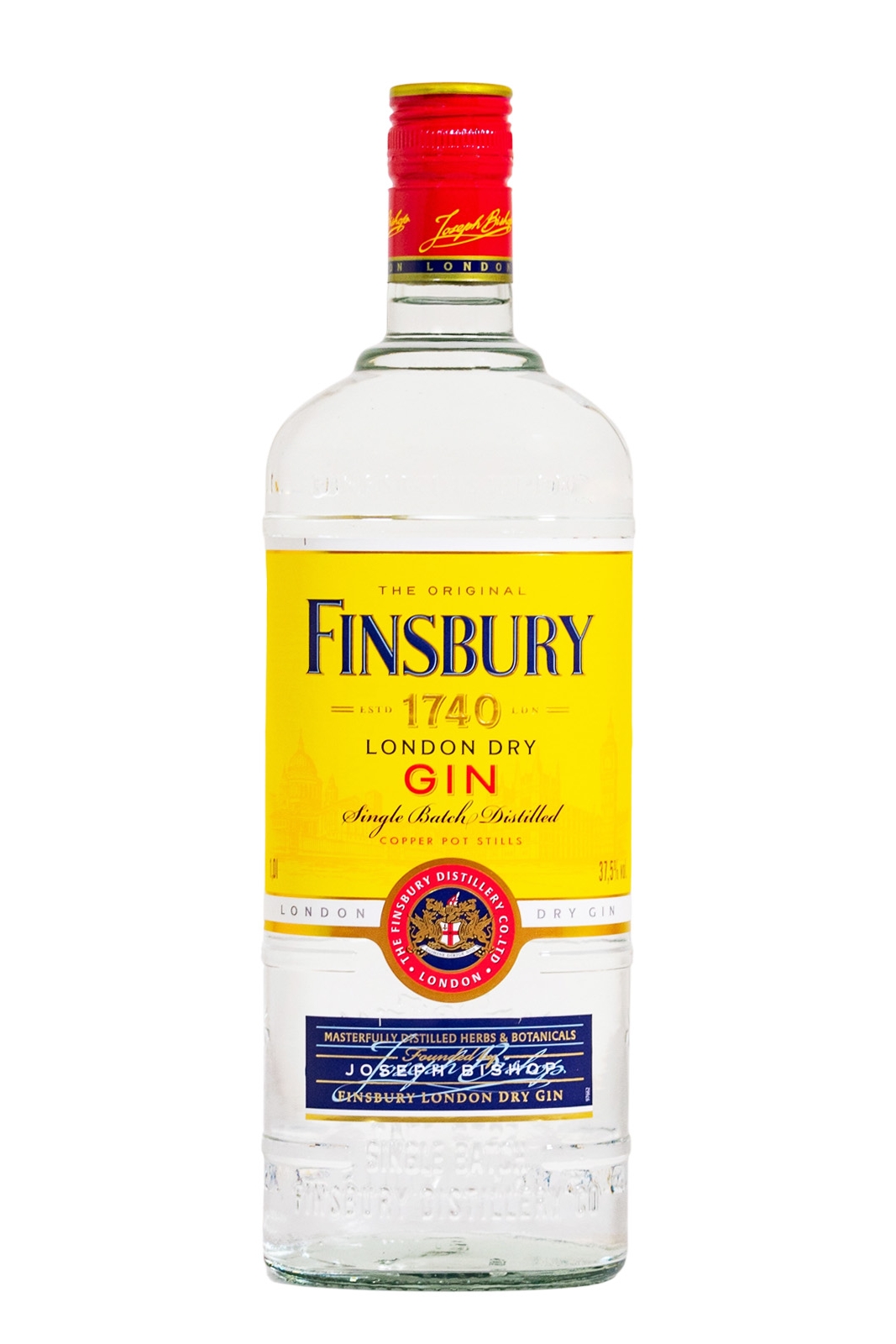 Finsbury London Dry Gin - 1 Liter 37,5% vol