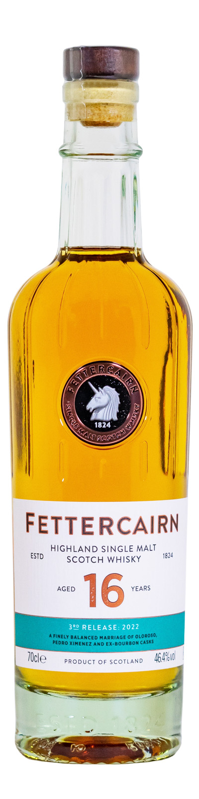 Fettercairn Highland Single Malt 16 Years - 0,7L 46,4% vol