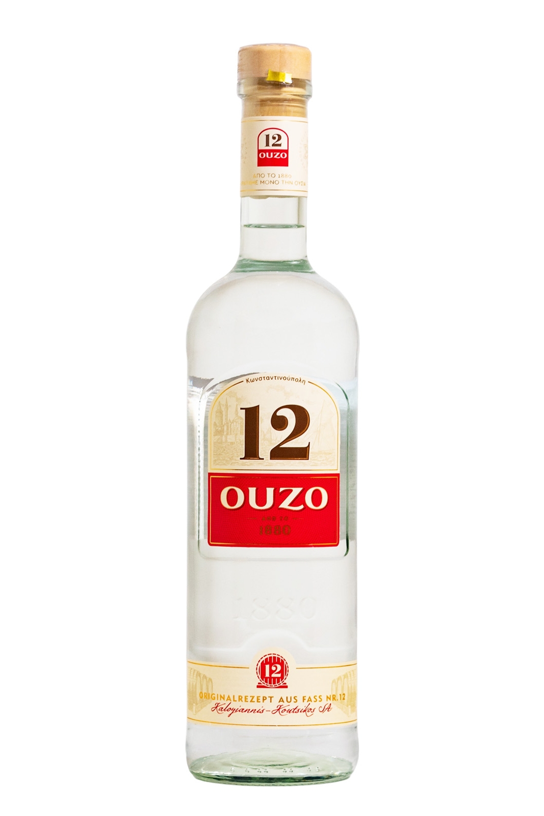 Ouzo 12 Anisspirituose - 0,7L 38% vol