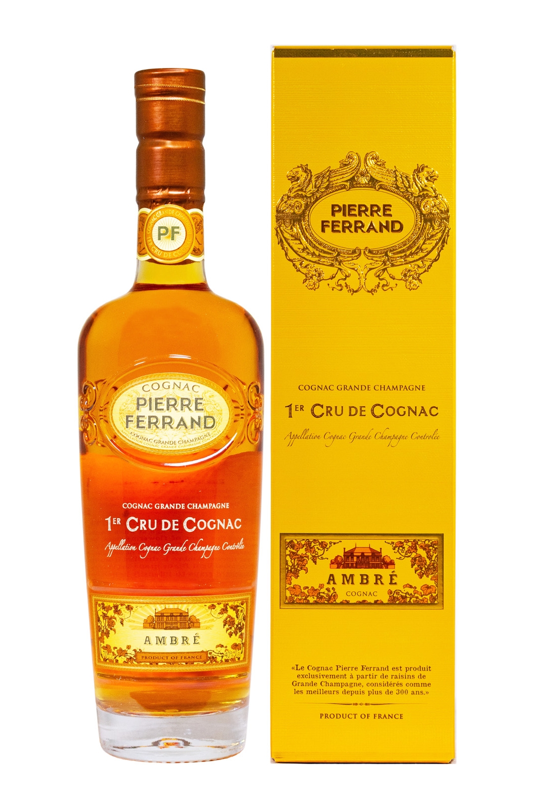 Pierre Ferrand Ambre Grande Champagne - 0,7L 40% vol