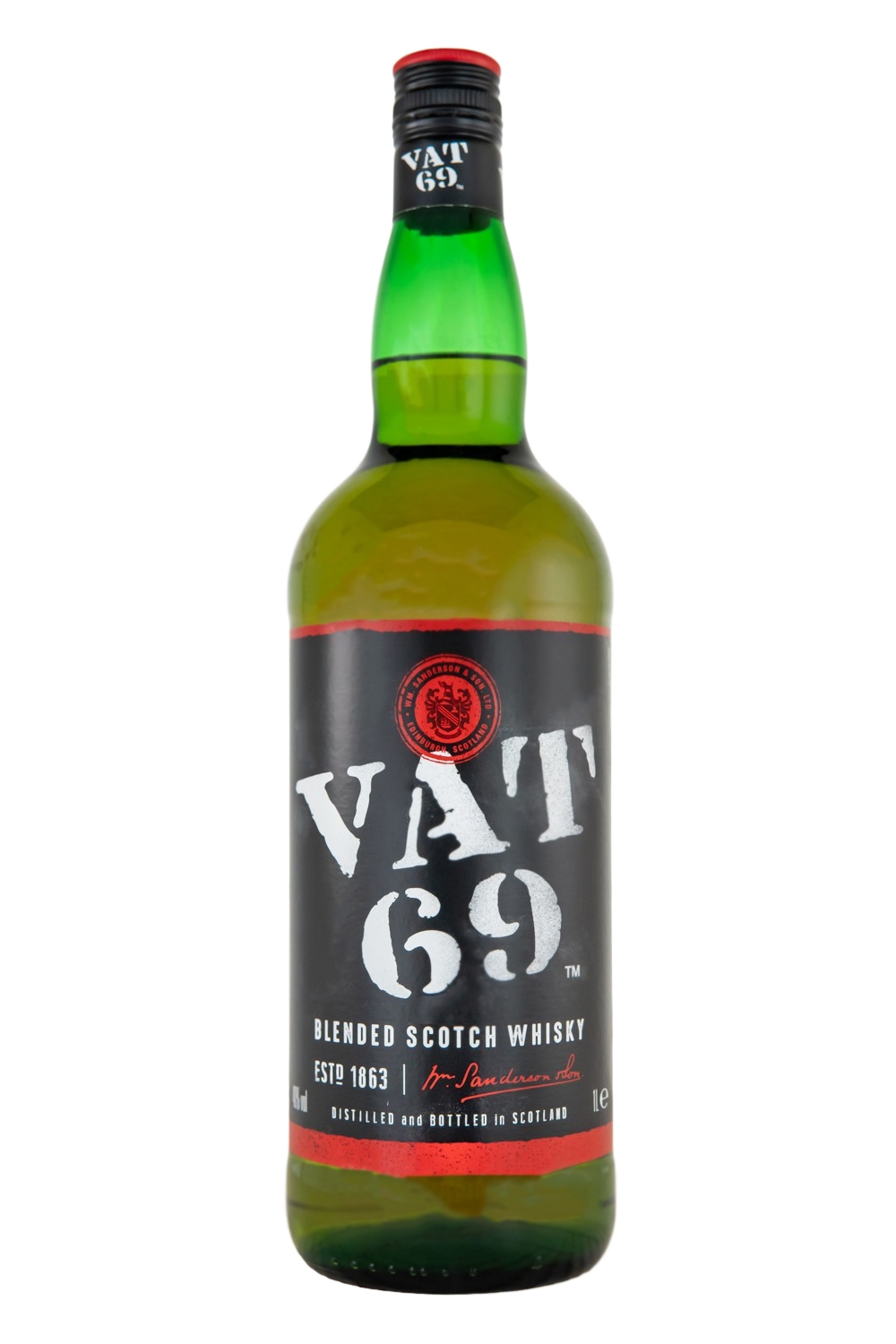 VAT 69 Blended Scotch Whisky - 1 Liter 40% vol