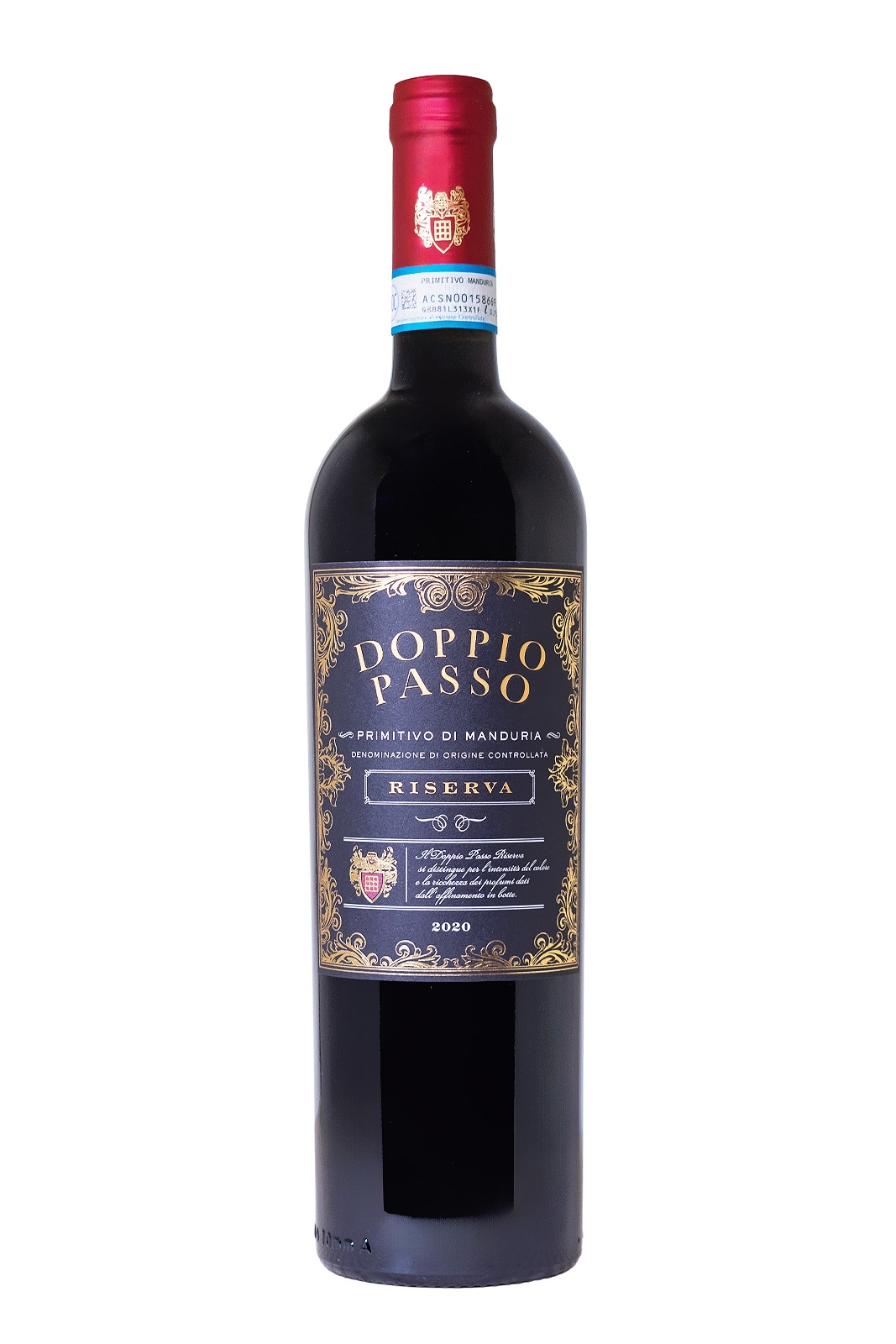 Doppio Passo Riserva Manduria - 0,75L 14,5% vol