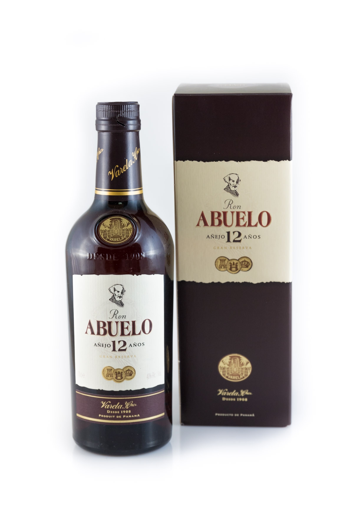 Abuelo Rum 12 Jahre - 0,7L 37,5% vol