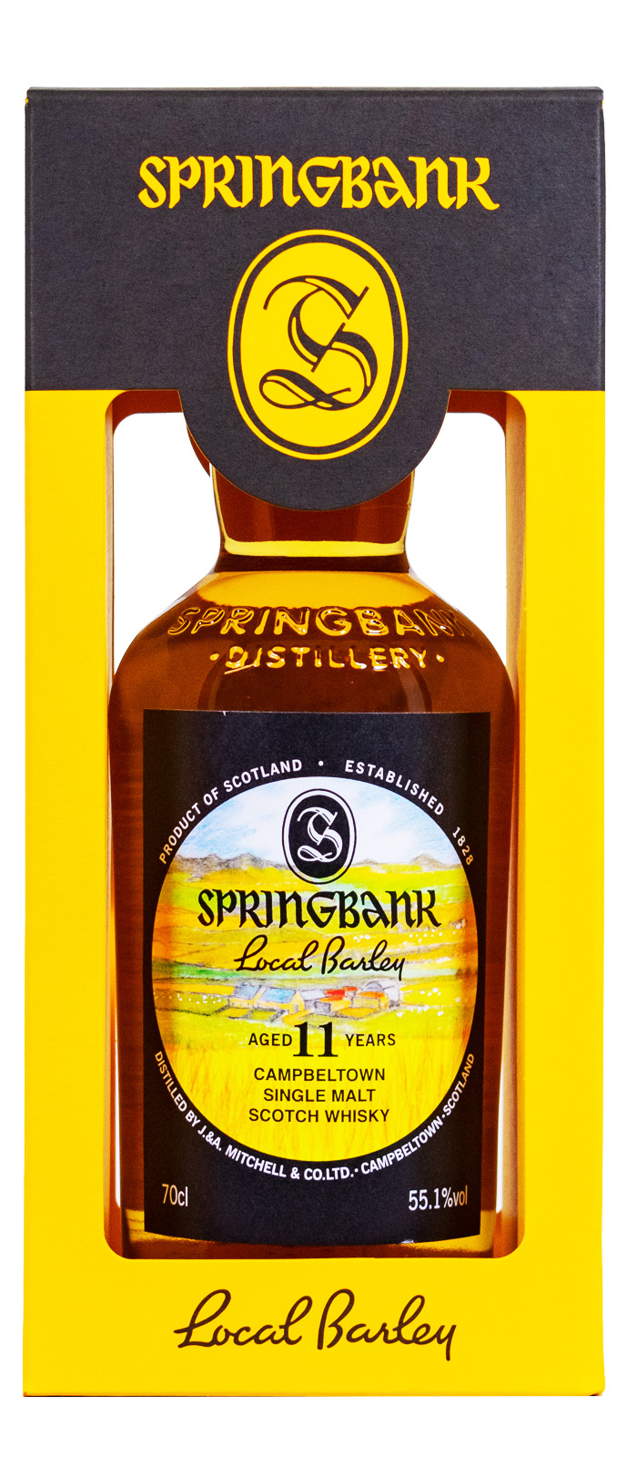 Springbank Local Barley 11 Jahre Single Malt Scotch Whisky - 0,7L 55,1% vol