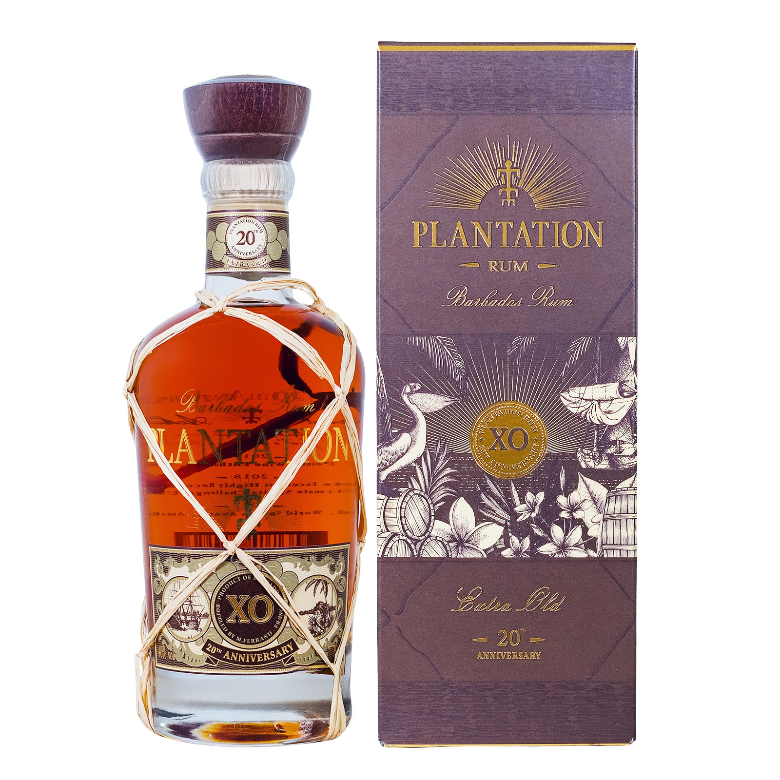 Plantation 20th Anniversary XO Rhum - 0,7L 40% vol