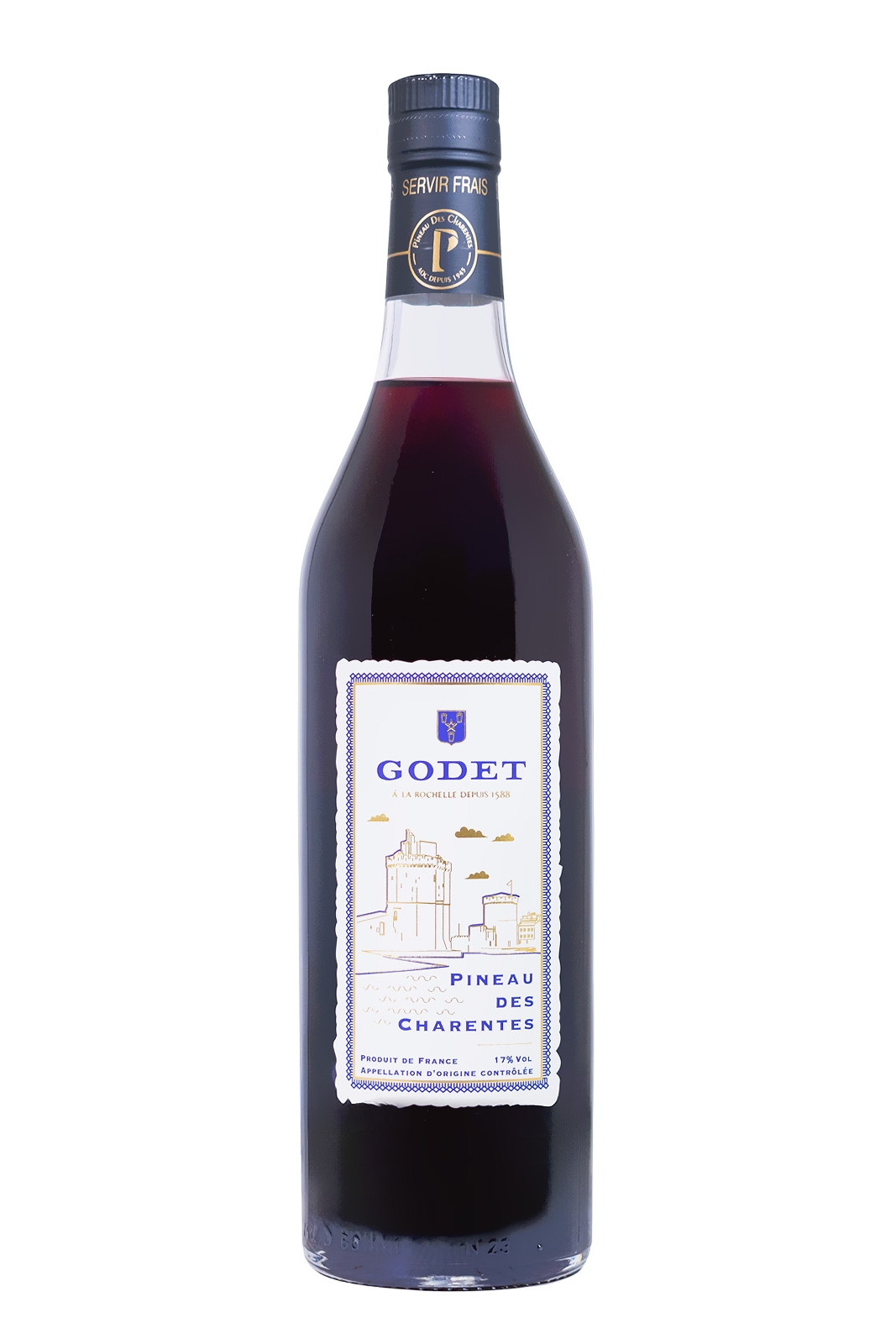 Godet Pineau des Charentes Rouge - 0,75L 17% vol