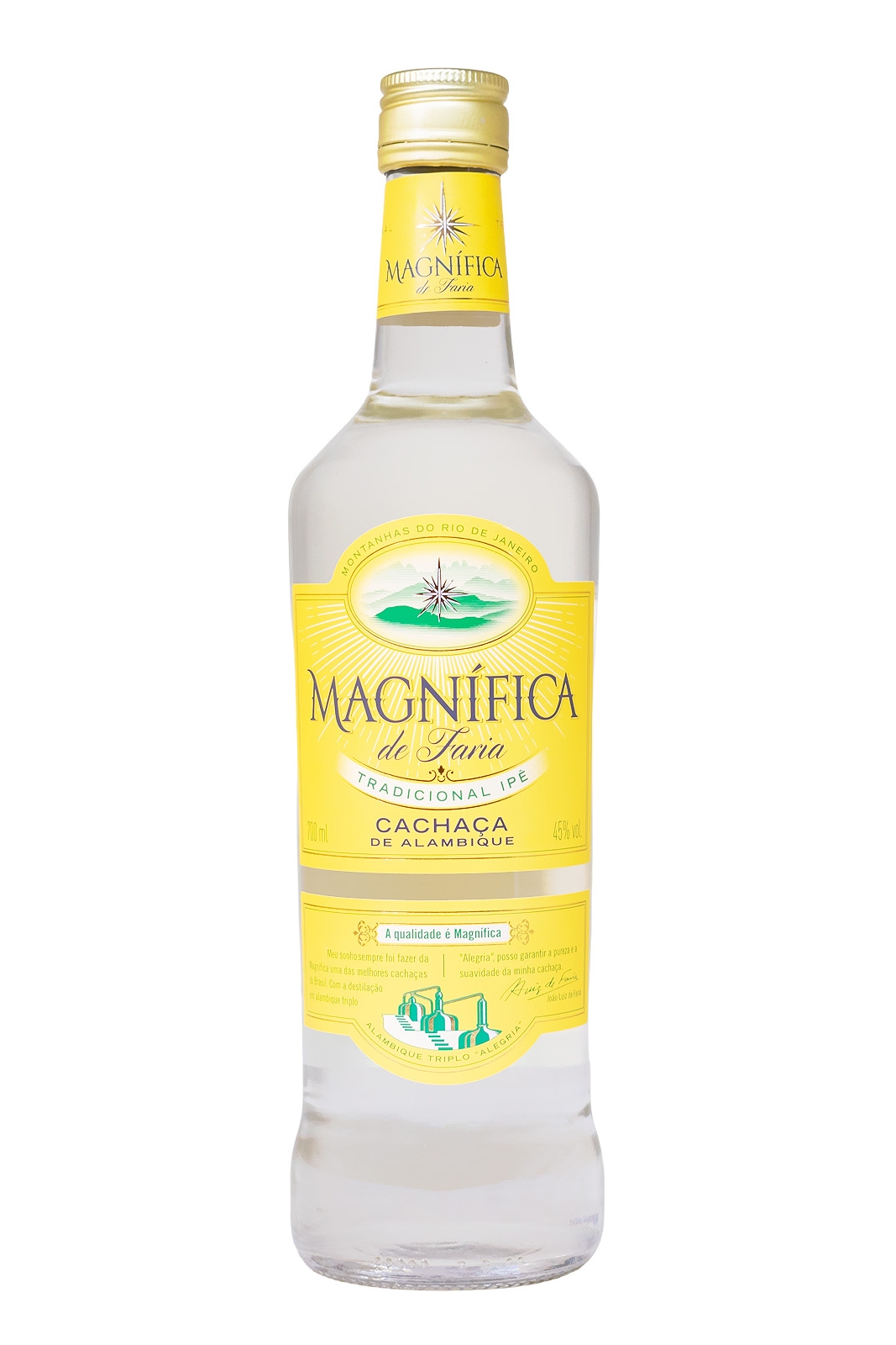 Magnífica Tradicional Cachaça - 0,7L 45% vol