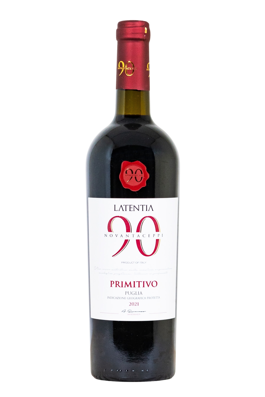 Novantaceppi Primitivo Puglia IGT - 0,75L 13,5% vol