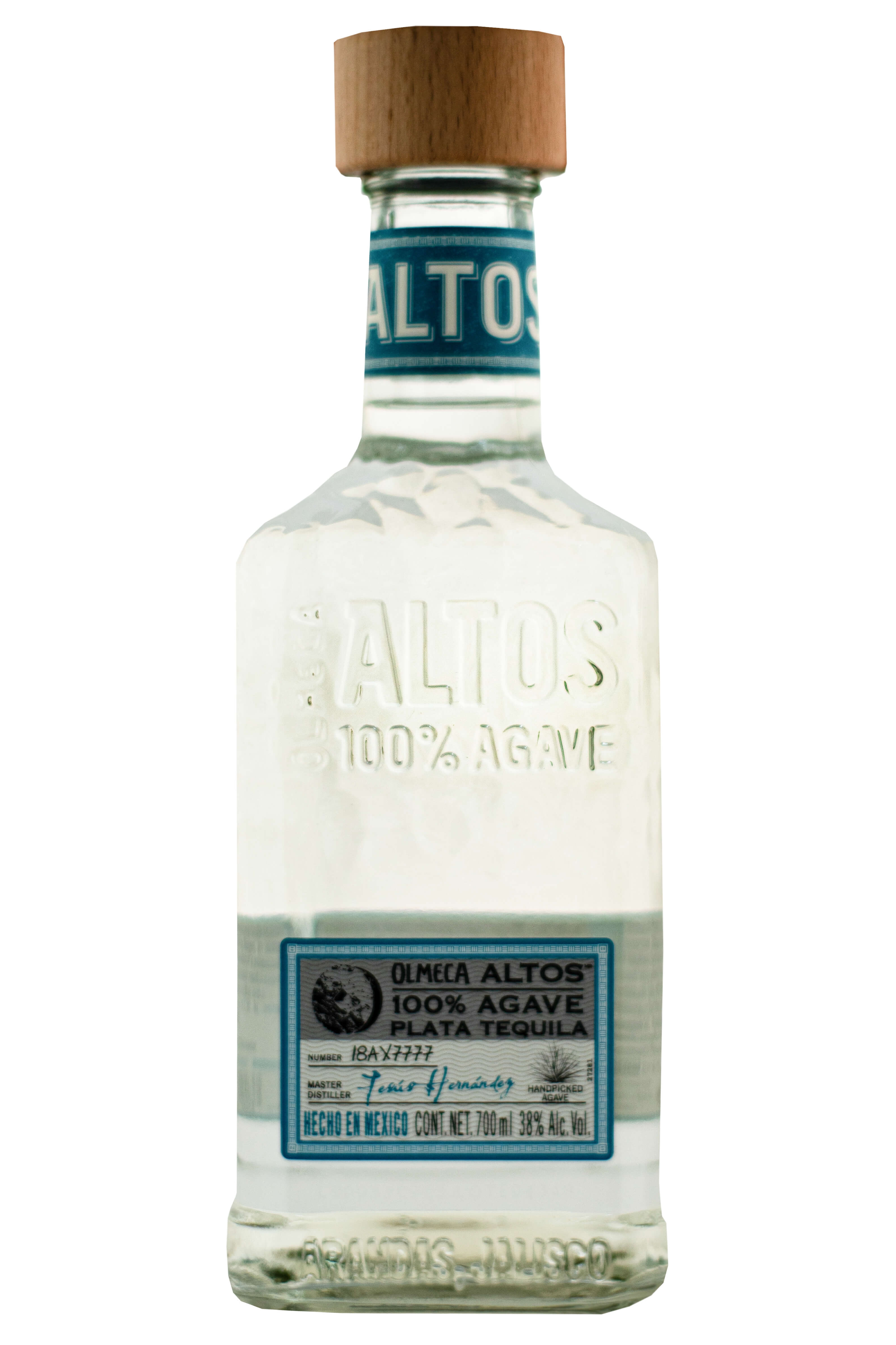 Olmeca Altos Plata - 0,7L 38% vol