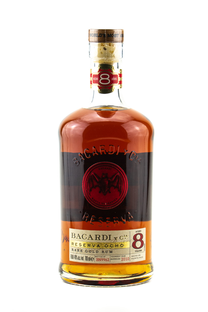 Bacardi Reserva 8 Jahre Rum - 0,7L 40% vol