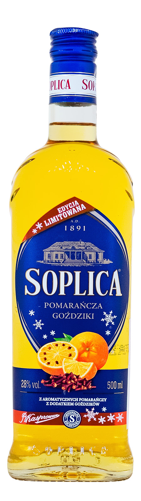 Soplica Orangen & Nelken Pomarancza Gozdziki - 0,5L 28% vol