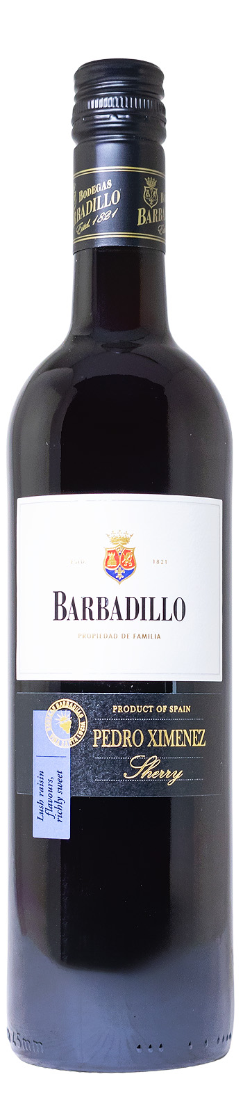 Barbadillo Pedro Ximenez Sherry - 0,75L 17,5% vol