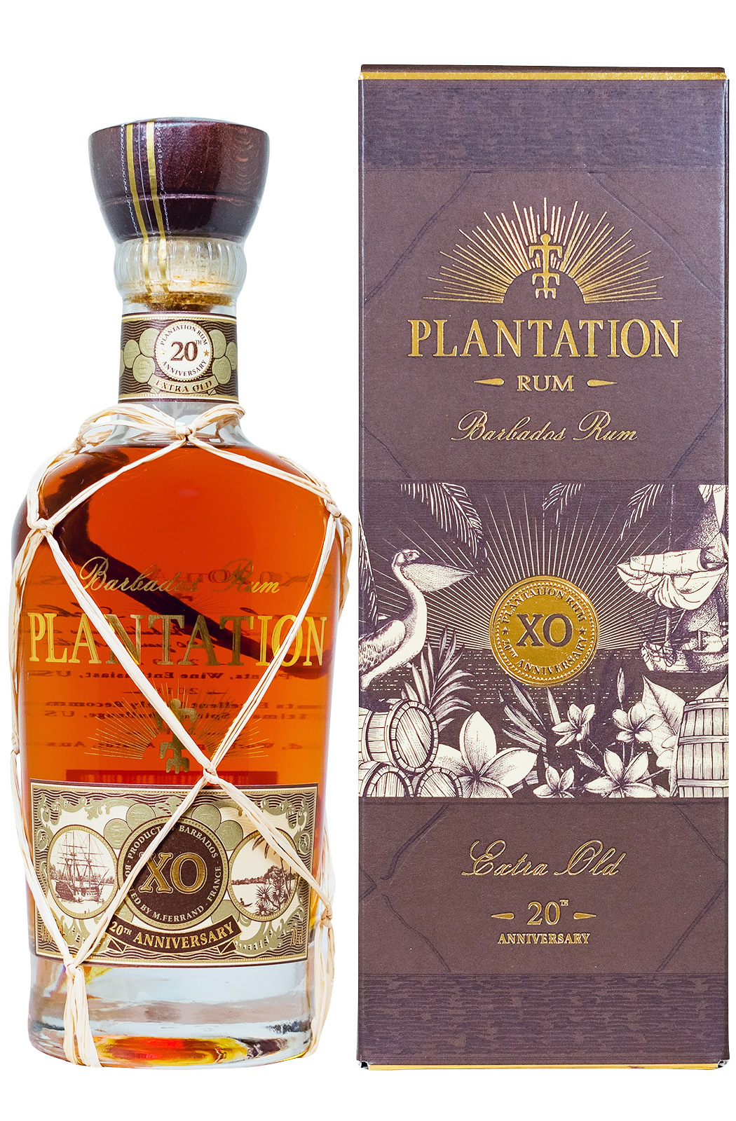 Plantation 20th Anniversary XO Rhum - 0,7L 40% vol