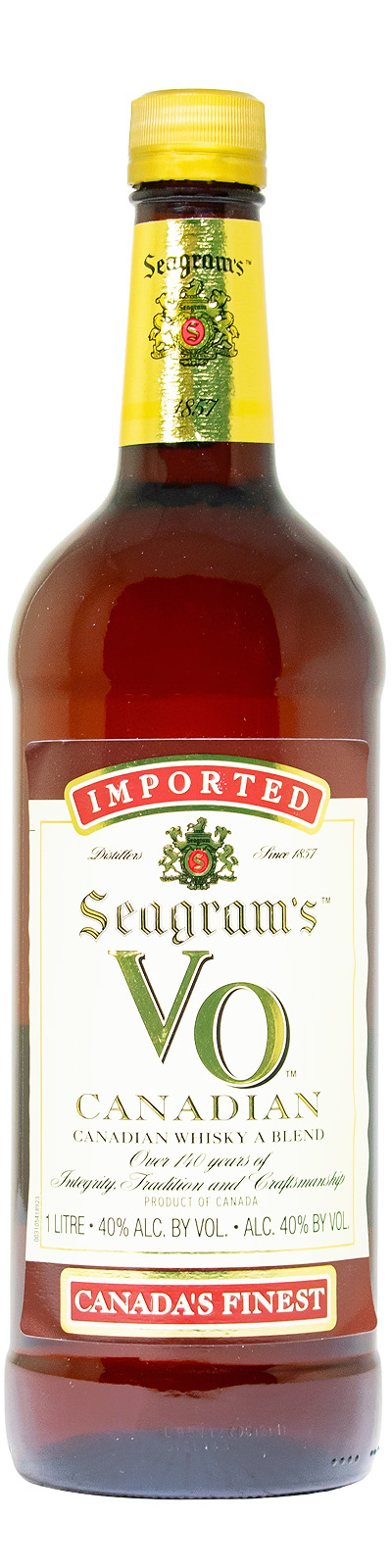 Seagrams VO Canadian Whisky - 1 Liter 40% vol