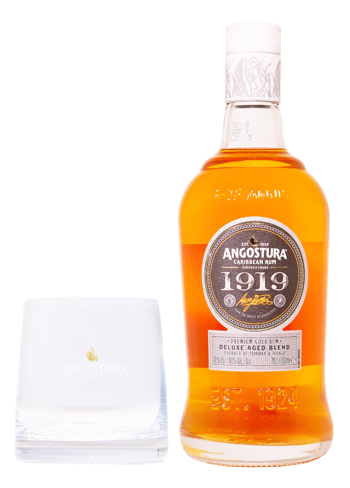 Angostura 1919 Caribbean Finely Distilled Premium Rum - 0,7L 40% vol