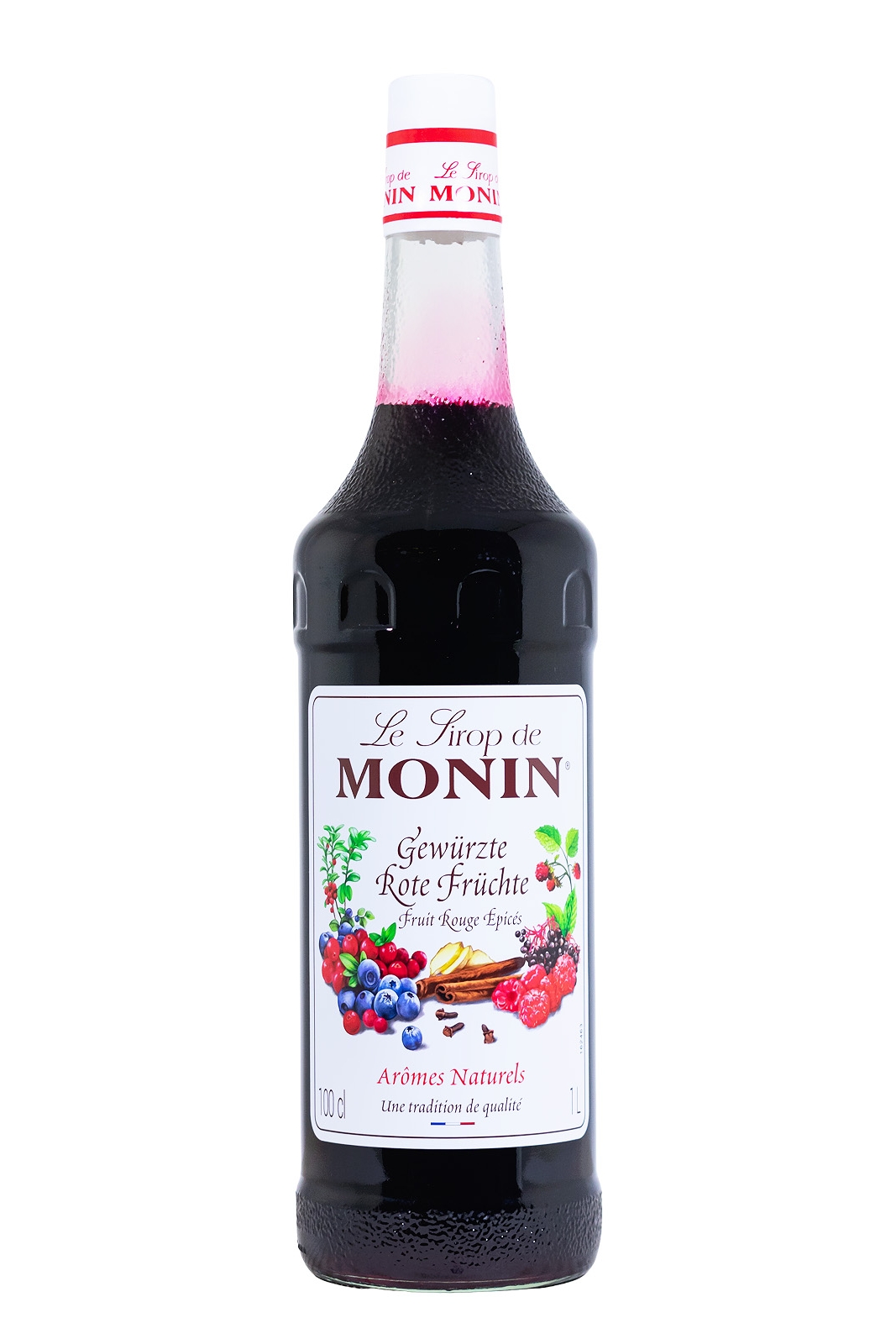 Monin Spiced Red Berries Sirup - 1 Liter