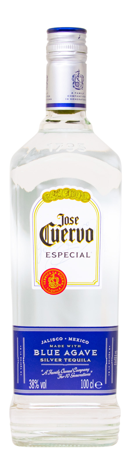 Jose Cuervo Especial Tequila Silver - 1 Liter 38% vol