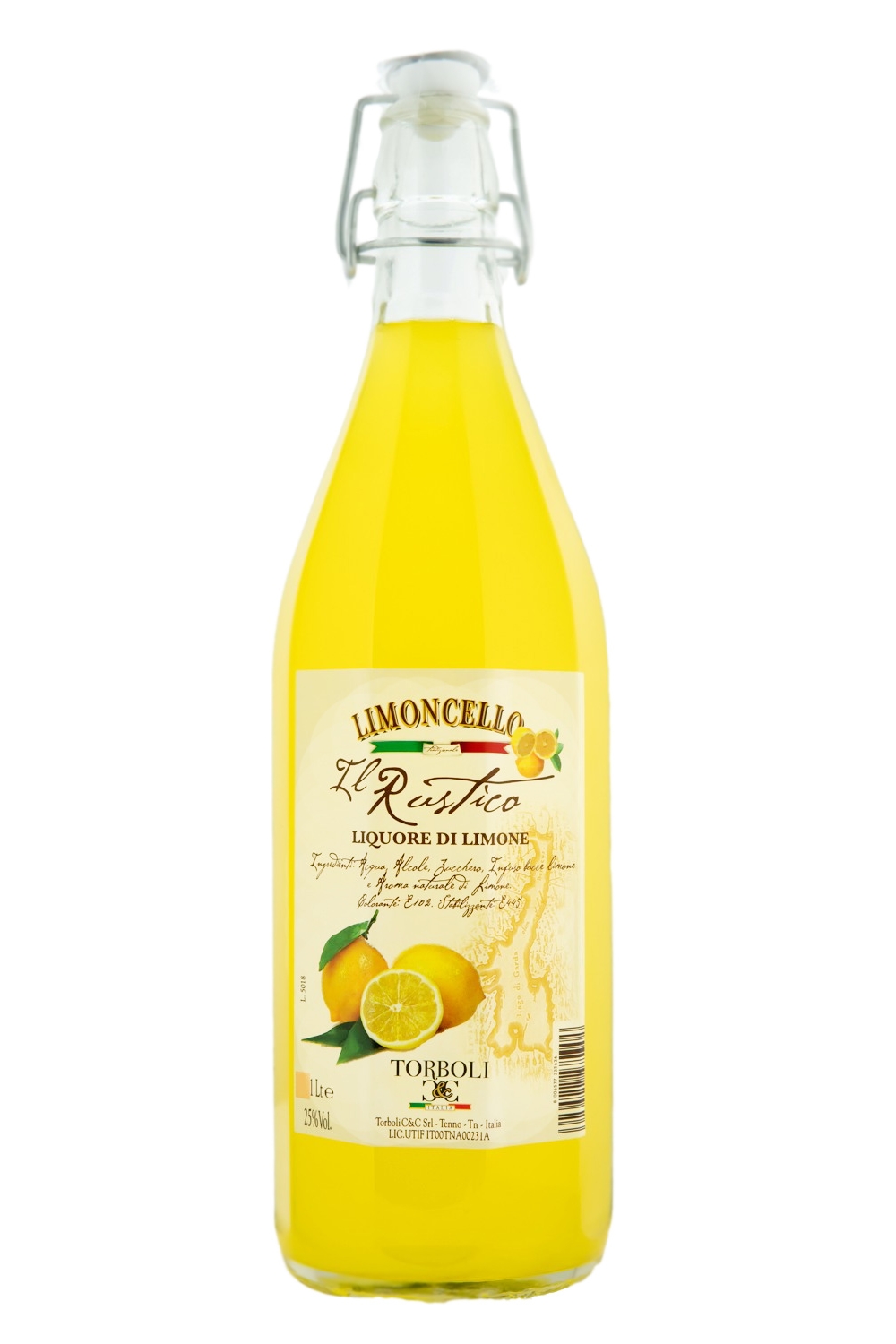 Torboli Limoncello Il Rustico - 1 Liter 25% vol