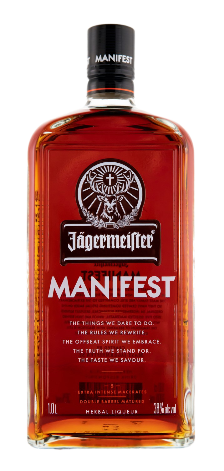Jägermeister Manifest Kräuterlikör - 1 Liter 38% vol