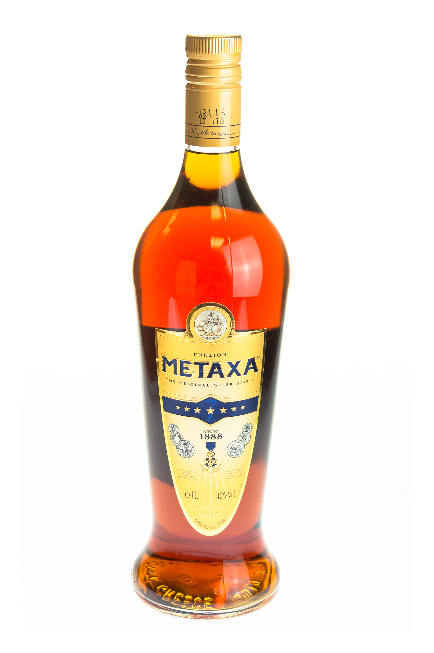 Metaxa 7 Sterne - 1 Liter 40% vol