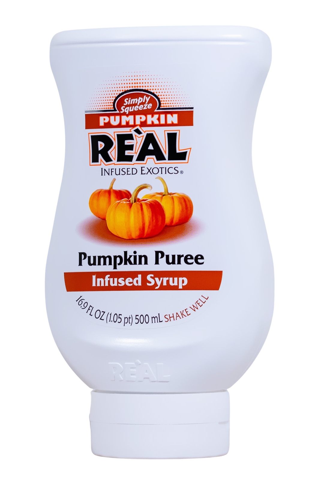 Real Pumpkin Sirup mit Kürbispüree - 0,5L