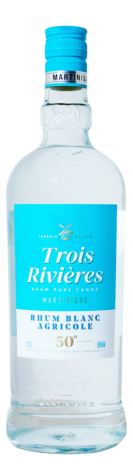 Trois Rivieres Blanc Rum - 1 Liter 50% vol