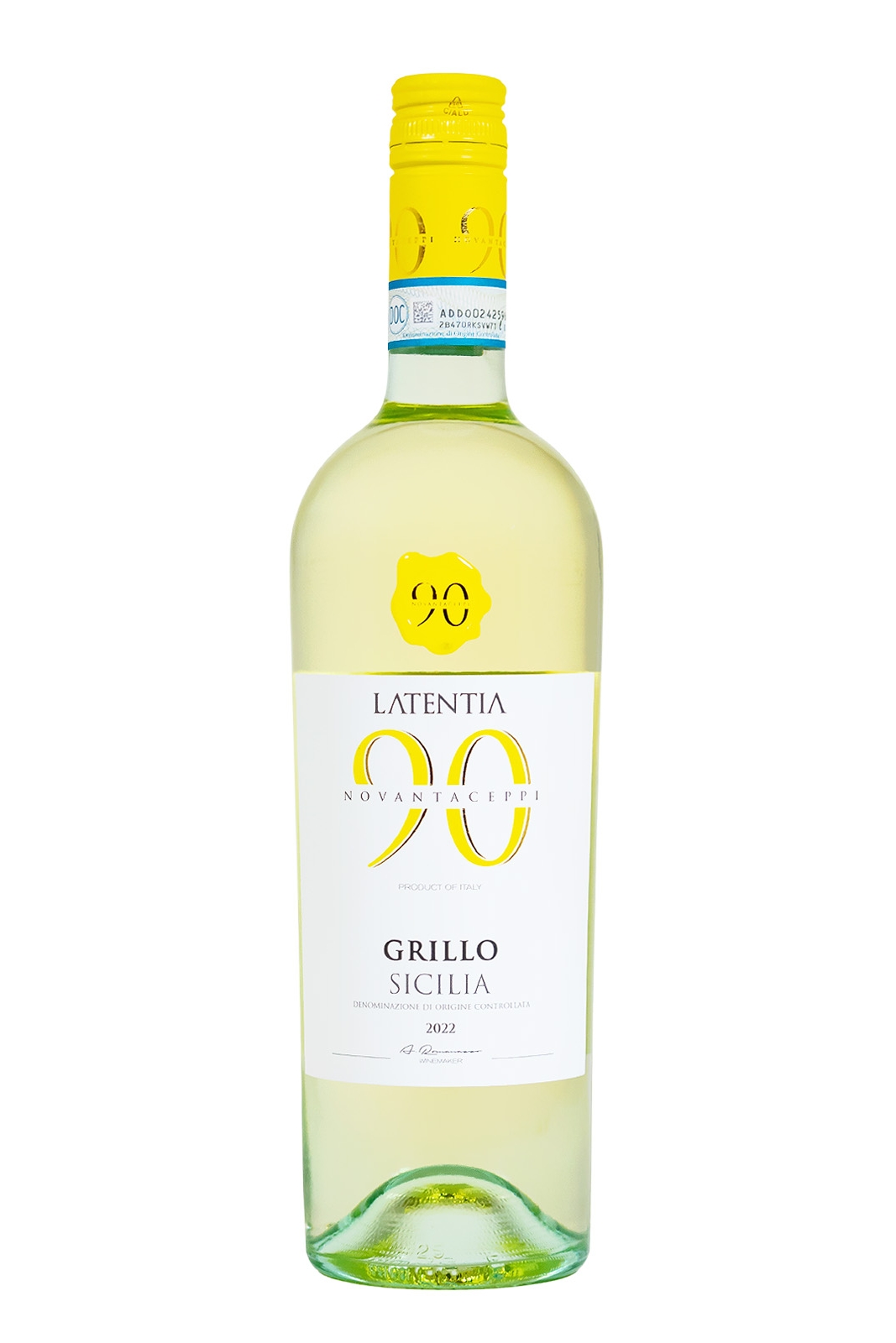 Novantaceppi Grillo Sicilia - 0,75L 12,5% vol