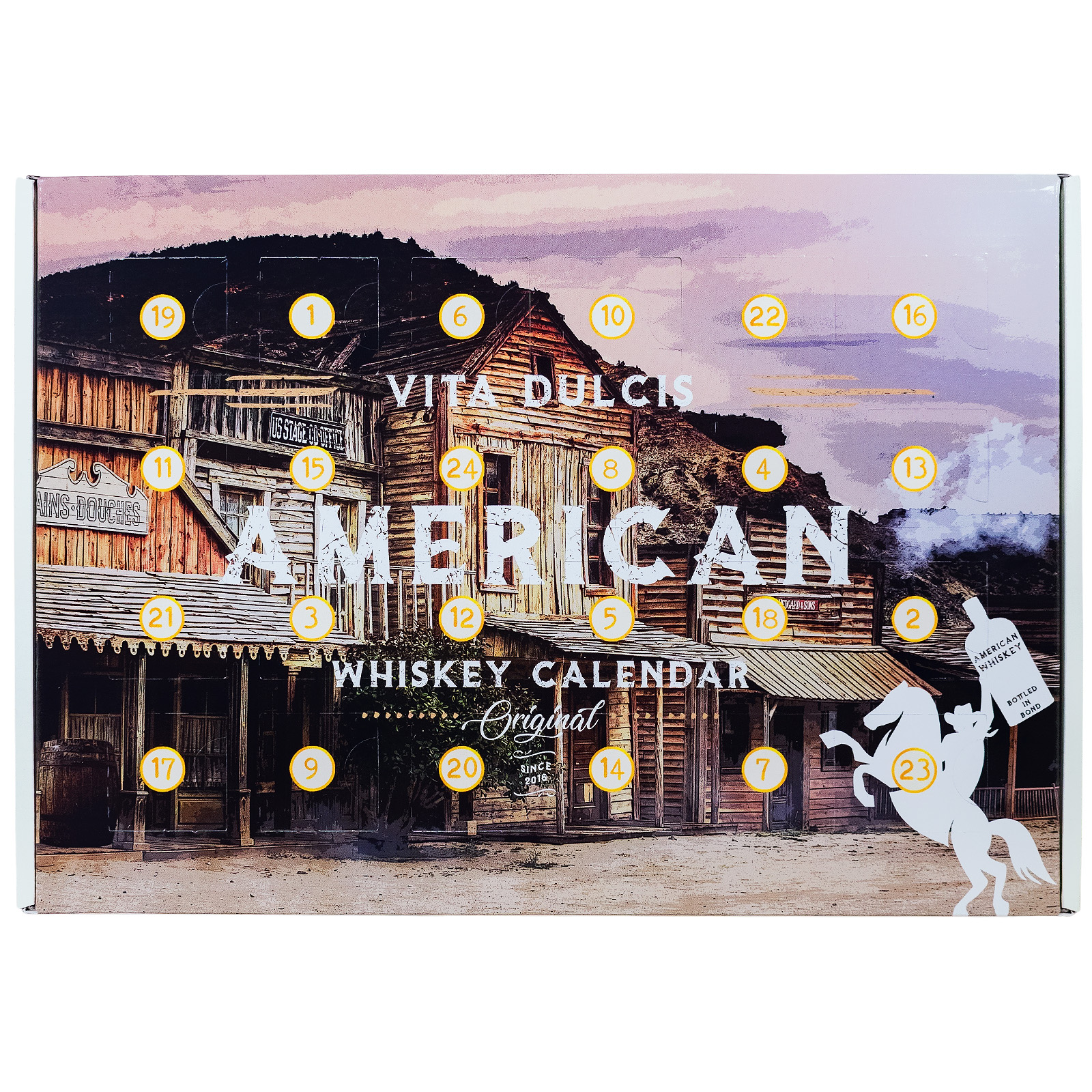 Whiskey USA Adventskalender 2024 - 0,48L 44,4% vol